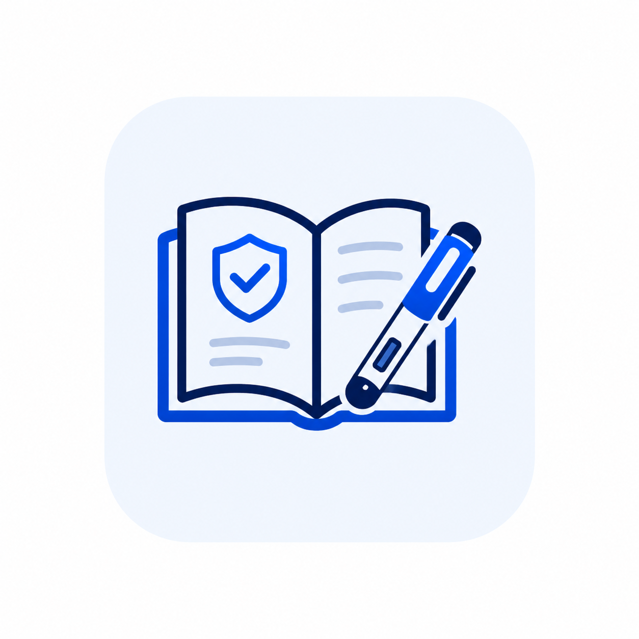 Learning about GLP education and resources icon